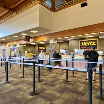 Car rental at Bozeman Airport