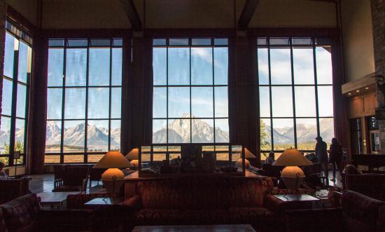 South Entrance to Jackson Lake Lodge