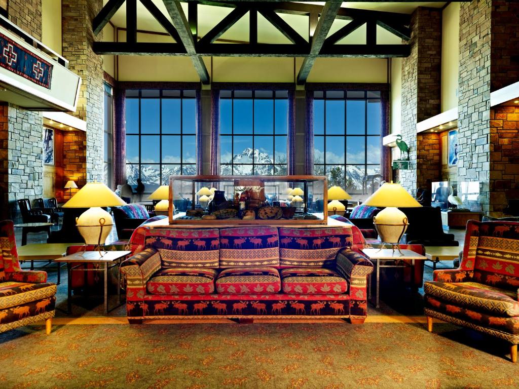 Leaving Jackson Lake Lodge